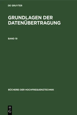 Grundlagen der Datenübertragung