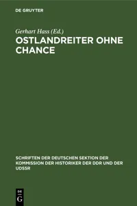 Ostlandreiter ohne Chance_cover