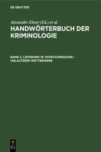 Strafzumessung – Unlauterer Wettbewerb_cover