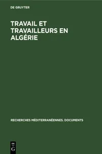 Travail et travailleurs en Algérie_cover