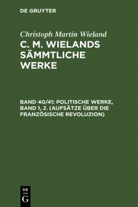 Politische Werke, Band 1, 2_cover