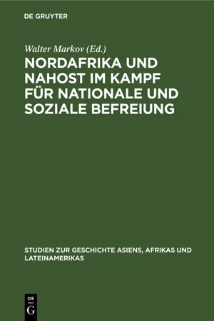 Nordafrika und Nahost im Kampf für nationale und soziale Befreiung