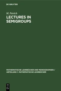 Lectures in Semigroups_cover