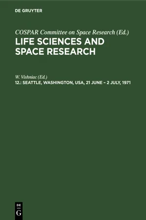 Seattle, Washington, USA, 21 June – 2 July, 1971