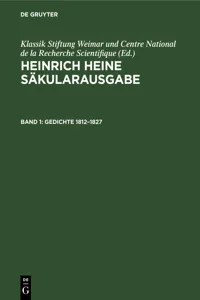 Gedichte 1812–1827_cover