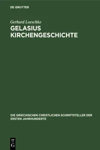 Gelasius Kirchengeschichte_cover