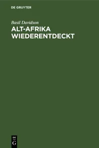 Alt-Afrika Wiederentdeckt_cover