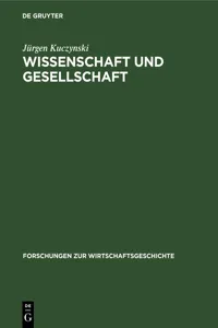 Wissenschaft und Gesellschaft_cover