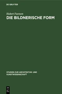 Die bildnerische Form_cover