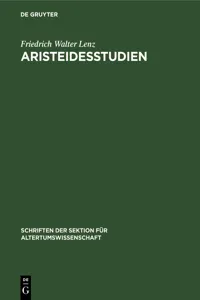 Aristeidesstudien_cover