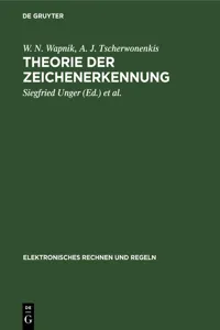 Theorie der Zeichenerkennung_cover