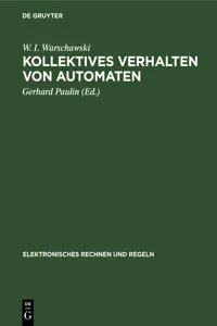 Kollektives Verhalten von Automaten_cover