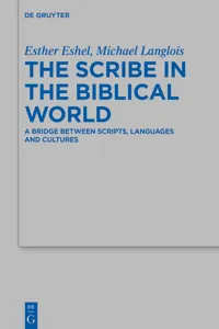 The Scribe in the Biblical World_cover
