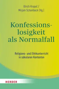 Konfessionslosigkeit als Normalfall_cover