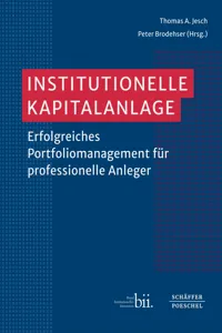 Institutionelle Kapitalanlage_cover