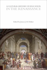 A Cultural History of Education in the Renaissance_cover