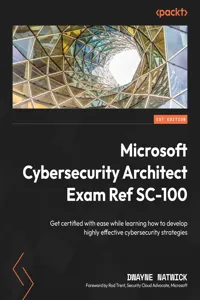 Microsoft Cybersecurity Architect Exam Ref SC-100_cover