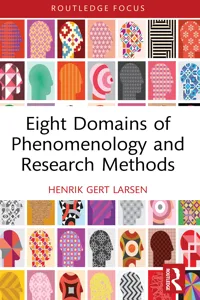 Eight Domains of Phenomenology and Research Methods_cover