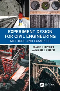 Experiment Design for Civil Engineering_cover