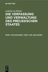 Das Domainen-, Forst- und Jagd-Wesen_cover