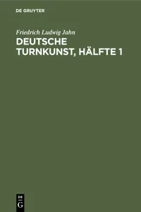 Deutsche Turnkunst, Hälfte 1_cover