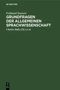 Grundfragen der allgemeinen Sprachwissenschaft_cover