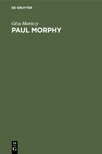 Paul Morphy_cover