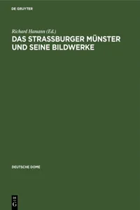 Das Strassburger Münster und seine Bildwerke_cover