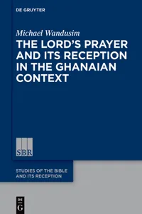 The Lord's Prayer in the Ghanaian Context_cover