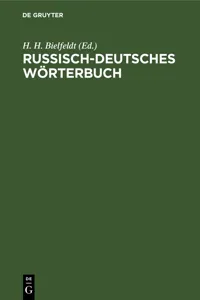 Russisch-deutsches Wörterbuch_cover