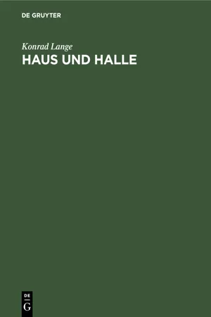 Haus und Halle