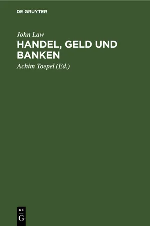 Handel, Geld und Banken