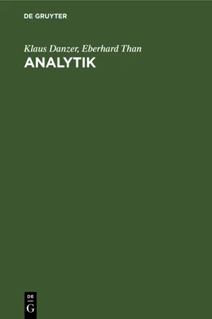 Analytik