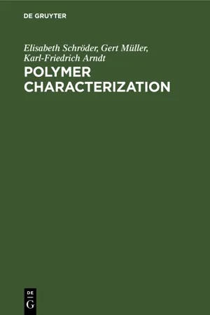 Polymer Characterization