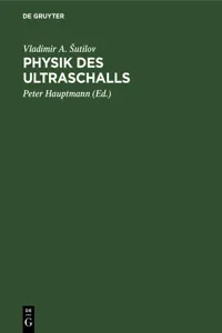 Physik des Ultraschalls_cover