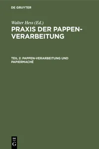 Pappen-Verarbeitung und Papiermaché_cover