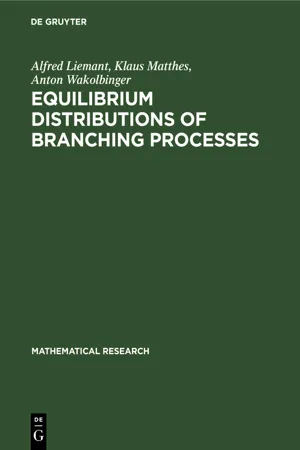 Equilibrium Distributions of Branching Processes