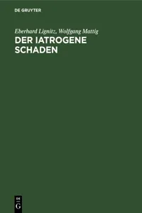 Der iatrogene Schaden_cover