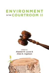 Environment in the Courtroom, Volume II_cover