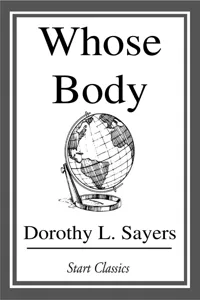 Whose Body_cover