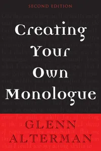 Creating Your Own Monologue_cover