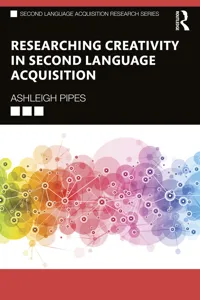 Researching Creativity in Second Language Acquisition_cover