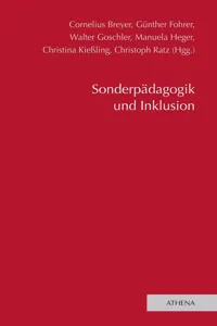 Sonderpädagogik und Inklusion_cover