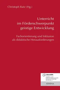 Unterricht im Förderschwerpunkt geistige Entwicklung_cover