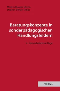 Beratungskonzepte in sonderpädagogischen Handlungsfeldern_cover