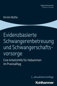 Evidenzbasierte Schwangerenbetreuung und Schwangerschaftsvorsorge_cover