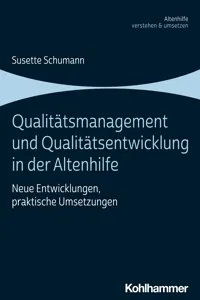 Qualitätsmanagement und Qualitätsentwicklung in der Altenhilfe_cover