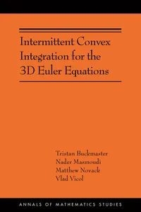 Intermittent Convex Integration for the 3D Euler Equations_cover