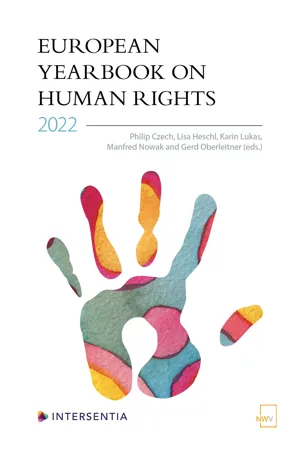 European Yearbook on Human Rights 2022