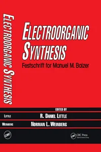 Electroorganic Synthesis_cover
